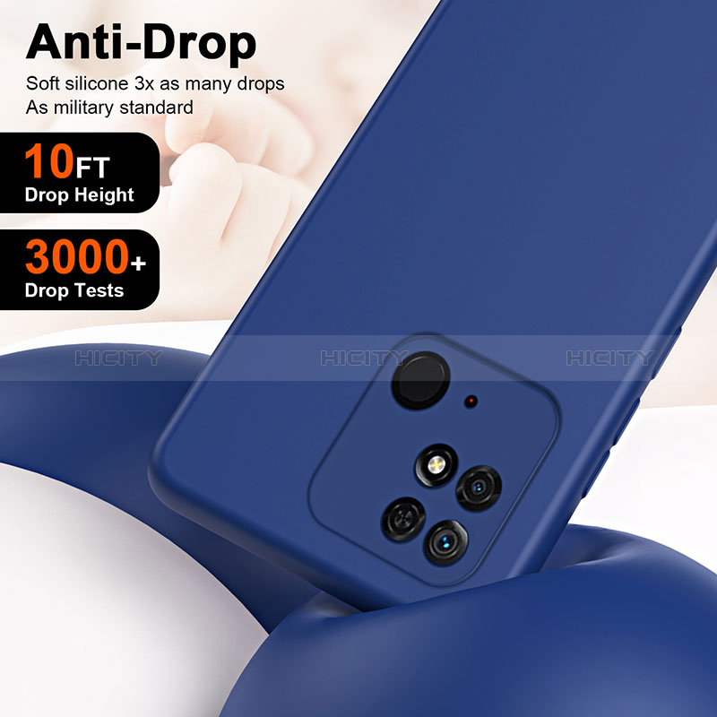 Coque Ultra Fine Silicone Souple 360 Degres Housse Etui H01P pour Xiaomi Redmi 10 India Plus