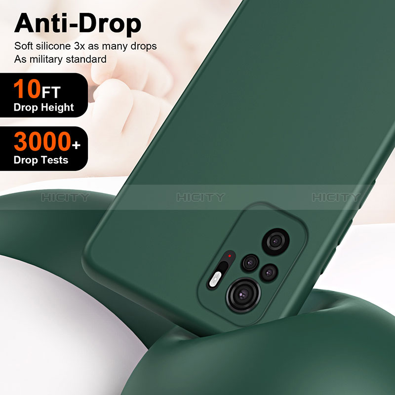 Coque Ultra Fine Silicone Souple 360 Degres Housse Etui H01P pour Xiaomi Redmi Note 10 4G Plus