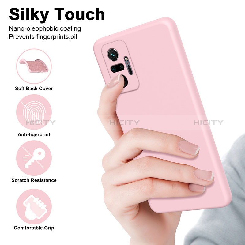 Coque Ultra Fine Silicone Souple 360 Degres Housse Etui H01P pour Xiaomi Redmi Note 10 Pro 4G Plus