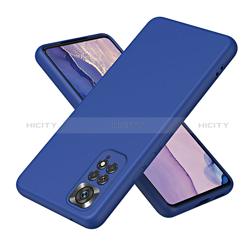 Coque Ultra Fine Silicone Souple 360 Degres Housse Etui H01P pour Xiaomi Redmi Note 11 4G (2022) Bleu Plus