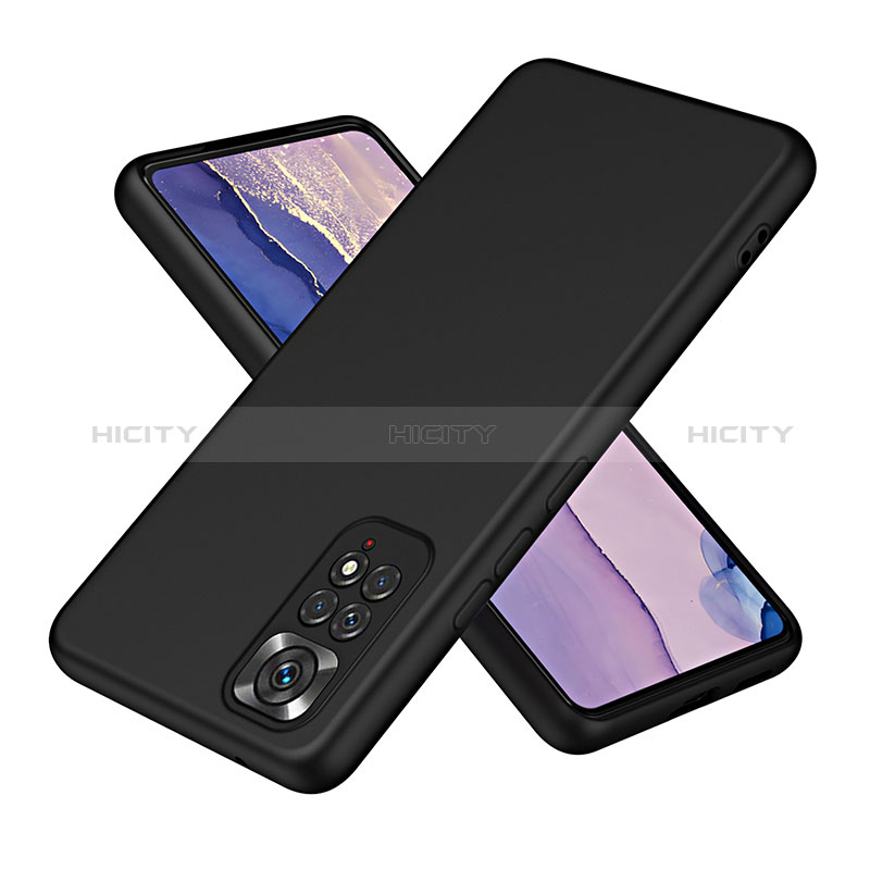 Coque Ultra Fine Silicone Souple 360 Degres Housse Etui H01P pour Xiaomi Redmi Note 11 4G (2022) Noir Plus