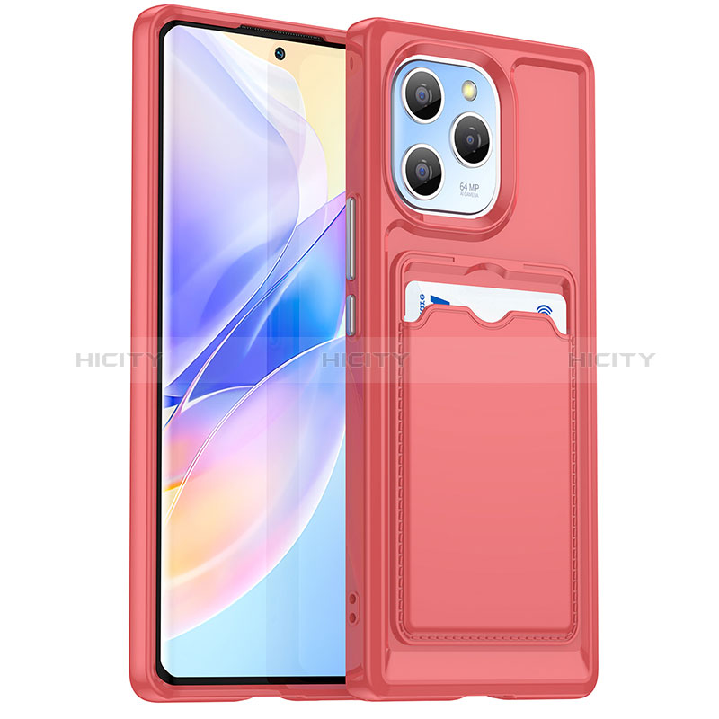 Coque Ultra Fine Silicone Souple 360 Degres Housse Etui HD1 pour Huawei Honor 60 SE 5G Rouge Plus