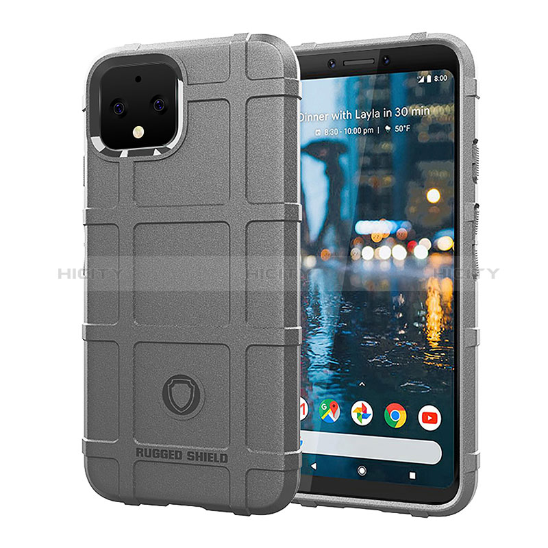 Coque Ultra Fine Silicone Souple 360 Degres Housse Etui J01S pour Google Pixel 4 Plus