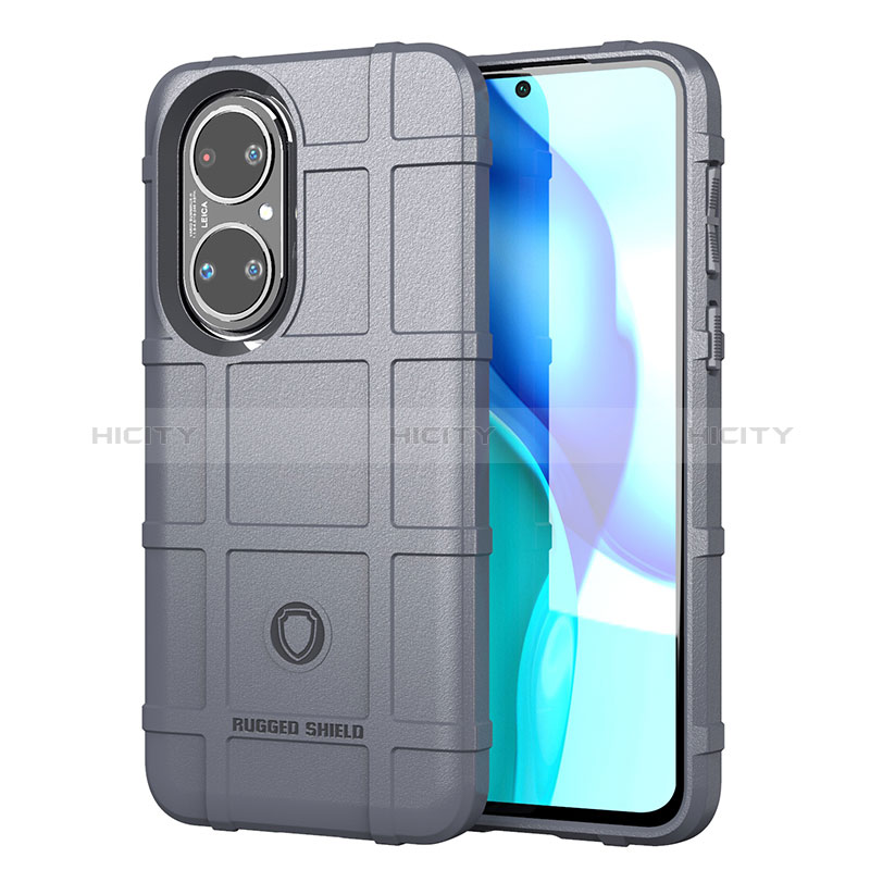 Coque Ultra Fine Silicone Souple 360 Degres Housse Etui J01S pour Huawei P50 Pro Gris Plus