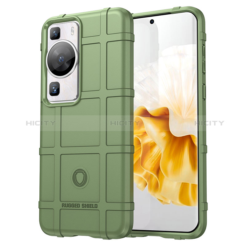 Coque Ultra Fine Silicone Souple 360 Degres Housse Etui J01S pour Huawei P60 Vert Plus