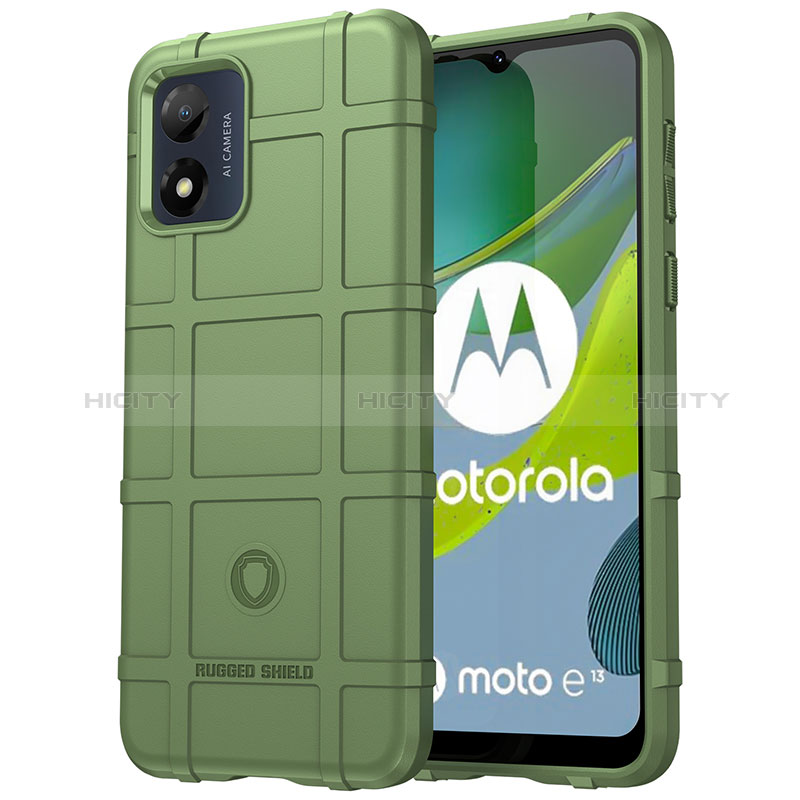 Coque Ultra Fine Silicone Souple 360 Degres Housse Etui J01S pour Motorola Moto E13 Plus