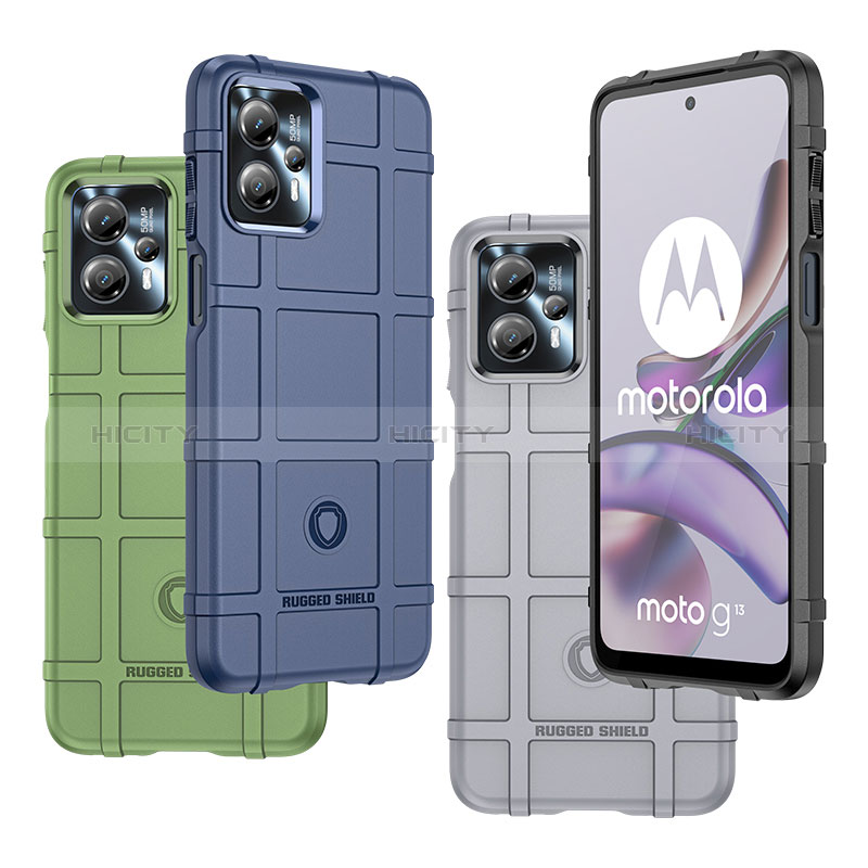 Coque Ultra Fine Silicone Souple 360 Degres Housse Etui J01S pour Motorola Moto G13 Plus