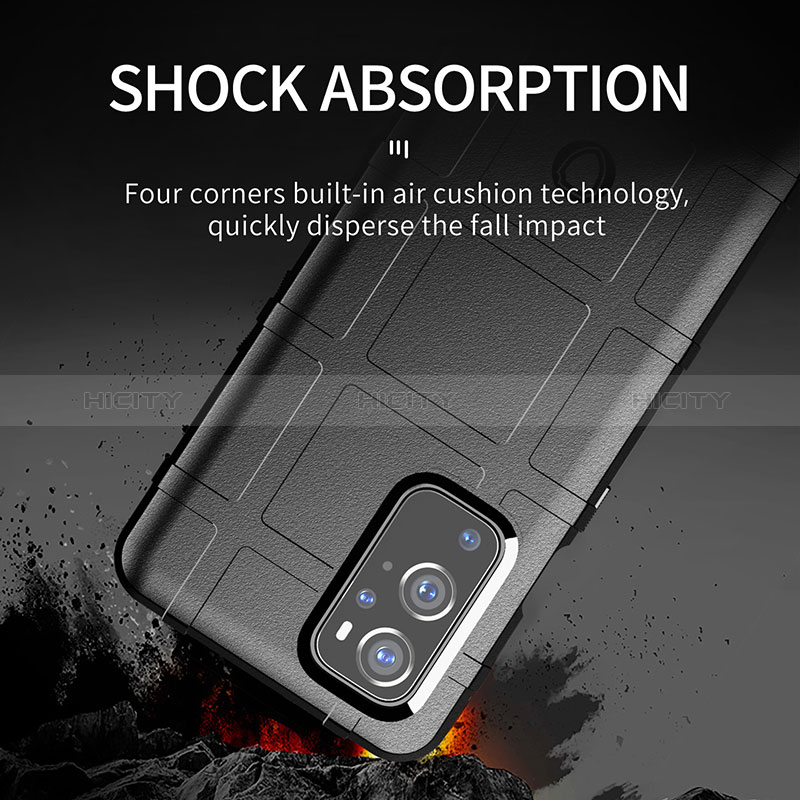 Coque Ultra Fine Silicone Souple 360 Degres Housse Etui J01S pour OnePlus 9 Pro 5G Plus