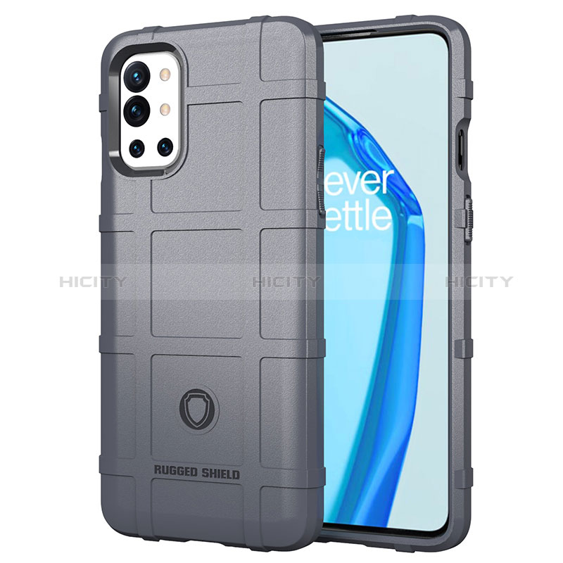 Coque Ultra Fine Silicone Souple 360 Degres Housse Etui J01S pour OnePlus 9R 5G Gris Plus