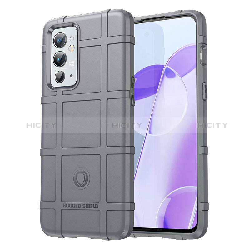 Coque Ultra Fine Silicone Souple 360 Degres Housse Etui J01S pour OnePlus 9RT 5G Gris Plus