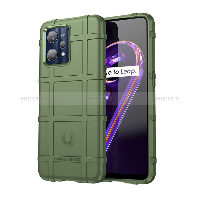 Coque Ultra Fine Silicone Souple 360 Degres Housse Etui J01S pour Realme 9 4G Vert Plus