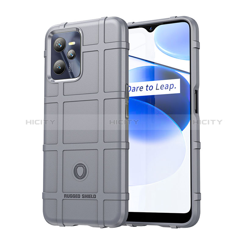 Coque Ultra Fine Silicone Souple 360 Degres Housse Etui J01S pour Realme Narzo 50A Prime Gris Plus