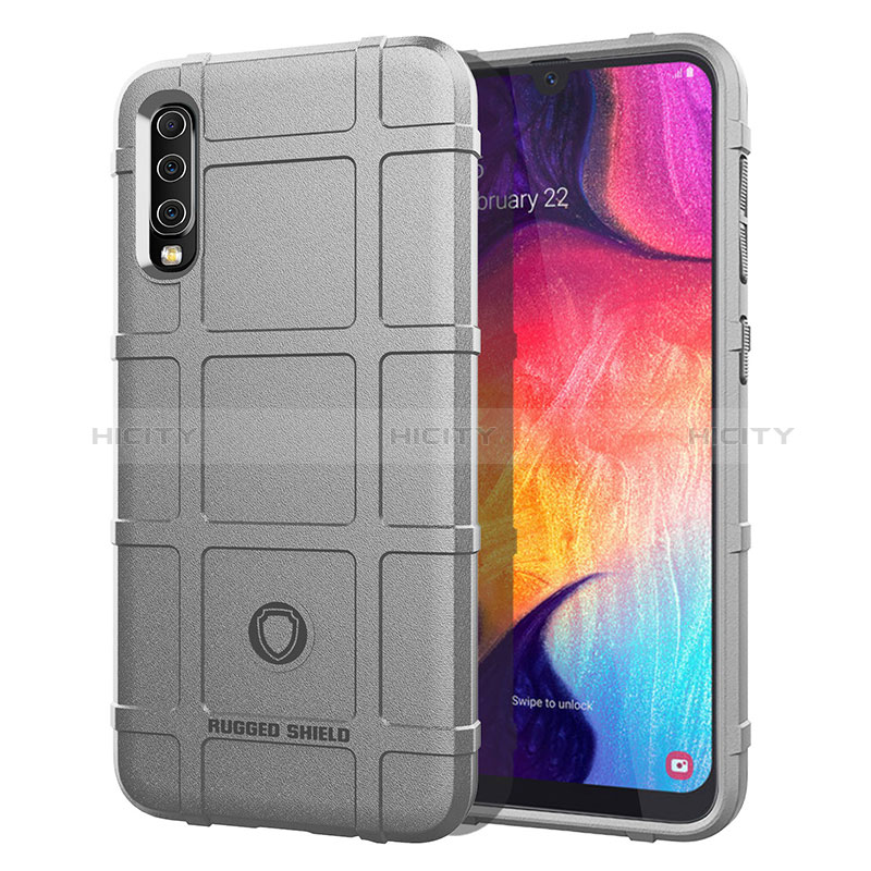 Coque Ultra Fine Silicone Souple 360 Degres Housse Etui J01S pour Samsung Galaxy A30S Gris Plus