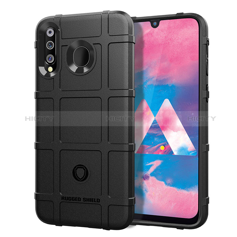 Coque Ultra Fine Silicone Souple 360 Degres Housse Etui J01S pour Samsung Galaxy A40s Noir Plus