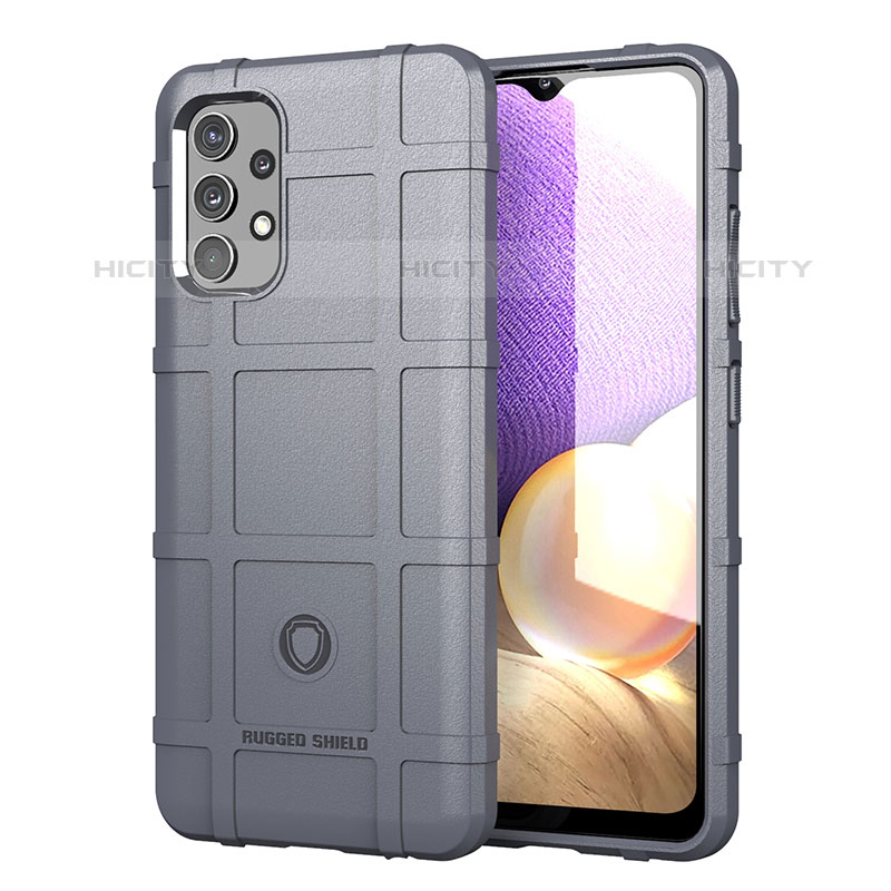 Coque Ultra Fine Silicone Souple 360 Degres Housse Etui J01S pour Samsung Galaxy M32 5G Gris Plus