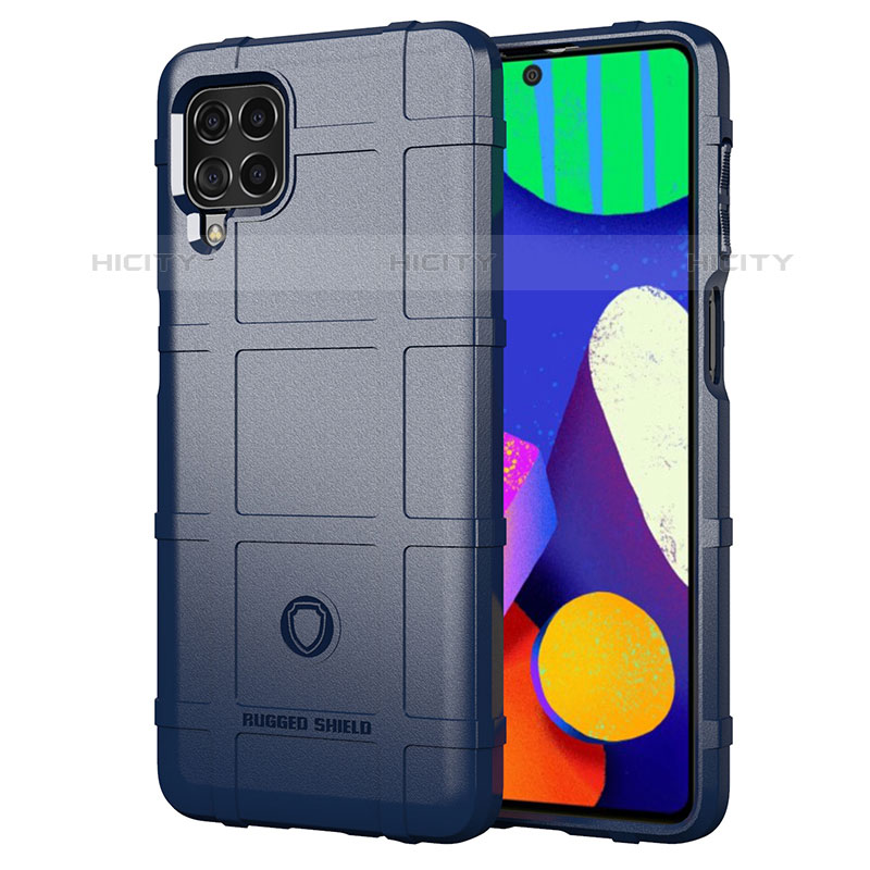 Coque Ultra Fine Silicone Souple 360 Degres Housse Etui J01S pour Samsung Galaxy M62 4G Bleu Plus