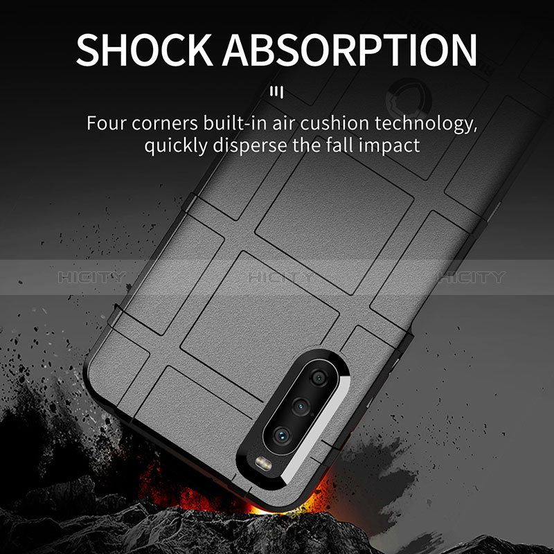 Coque Ultra Fine Silicone Souple 360 Degres Housse Etui J01S pour Sony Xperia 10 III Plus