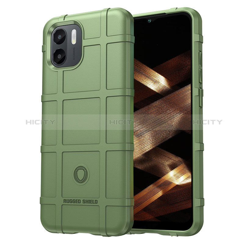 Coque Ultra Fine Silicone Souple 360 Degres Housse Etui J01S pour Xiaomi Poco C50 Vert Plus