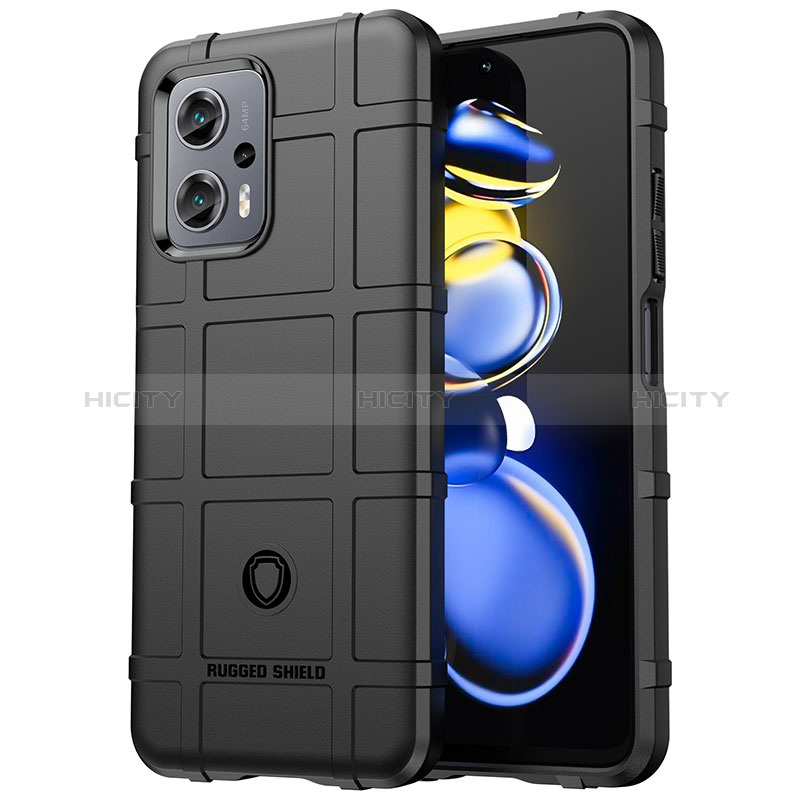 Coque Ultra Fine Silicone Souple 360 Degres Housse Etui J01S pour Xiaomi Poco X4 GT 5G Noir Plus