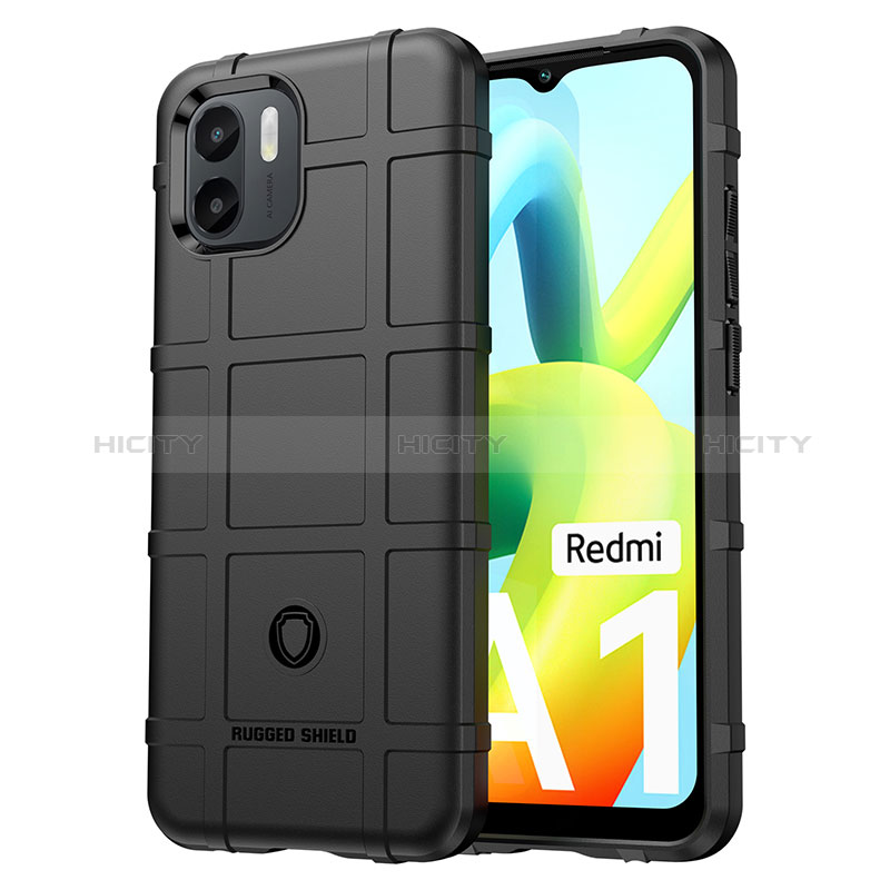 Coque Ultra Fine Silicone Souple 360 Degres Housse Etui J01S pour Xiaomi Redmi A1 Noir Plus