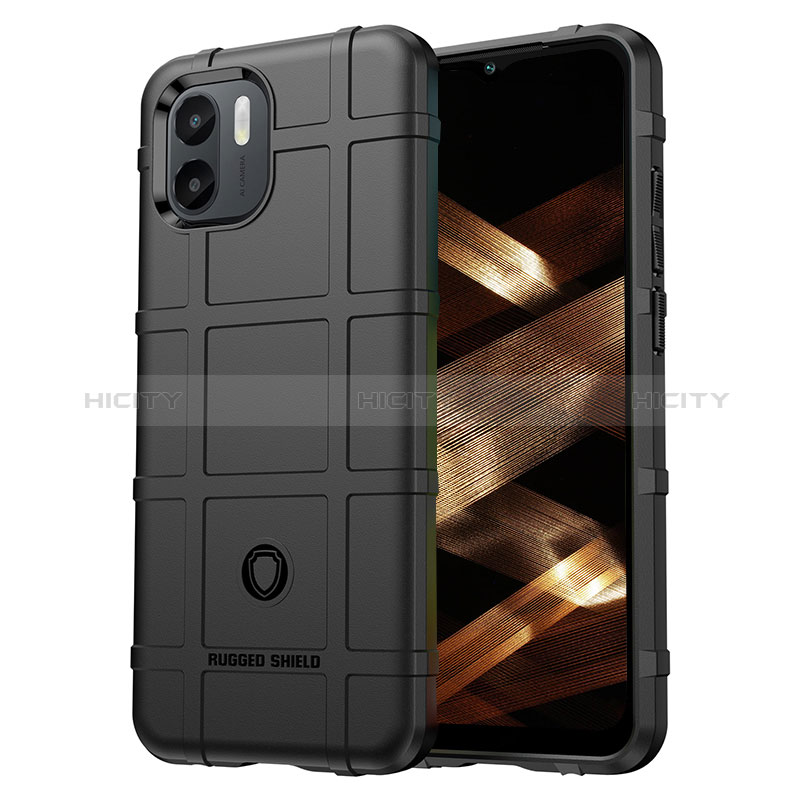 Coque Ultra Fine Silicone Souple 360 Degres Housse Etui J01S pour Xiaomi Redmi A1 Noir Plus