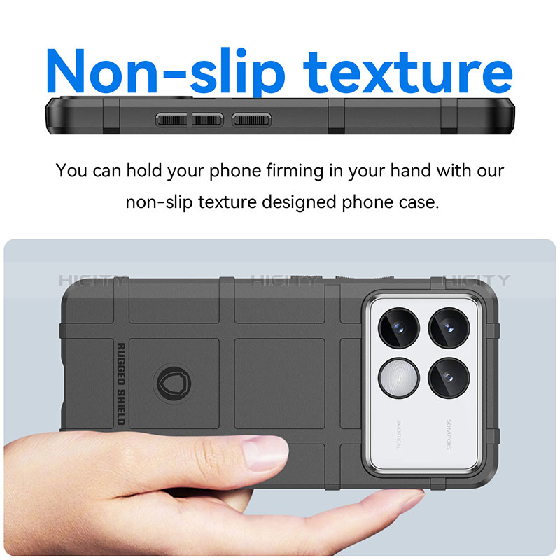 Coque Ultra Fine Silicone Souple 360 Degres Housse Etui J01S pour Xiaomi Redmi K70 Pro 5G Plus