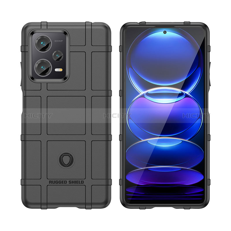 Coque Ultra Fine Silicone Souple 360 Degres Housse Etui J01S pour Xiaomi Redmi Note 12 Pro+ Plus 5G Plus