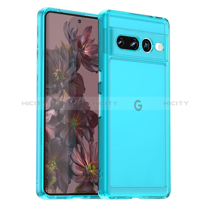 Coque Ultra Fine Silicone Souple 360 Degres Housse Etui J02S pour Google Pixel 7 Pro 5G Plus