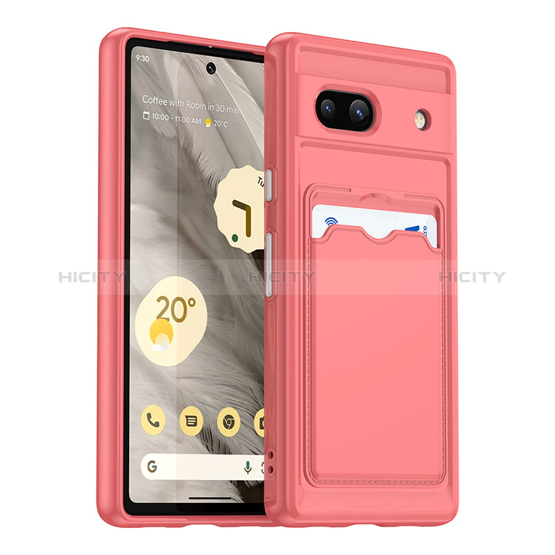 Coque Ultra Fine Silicone Souple 360 Degres Housse Etui J02S pour Google Pixel 7a 5G Plus