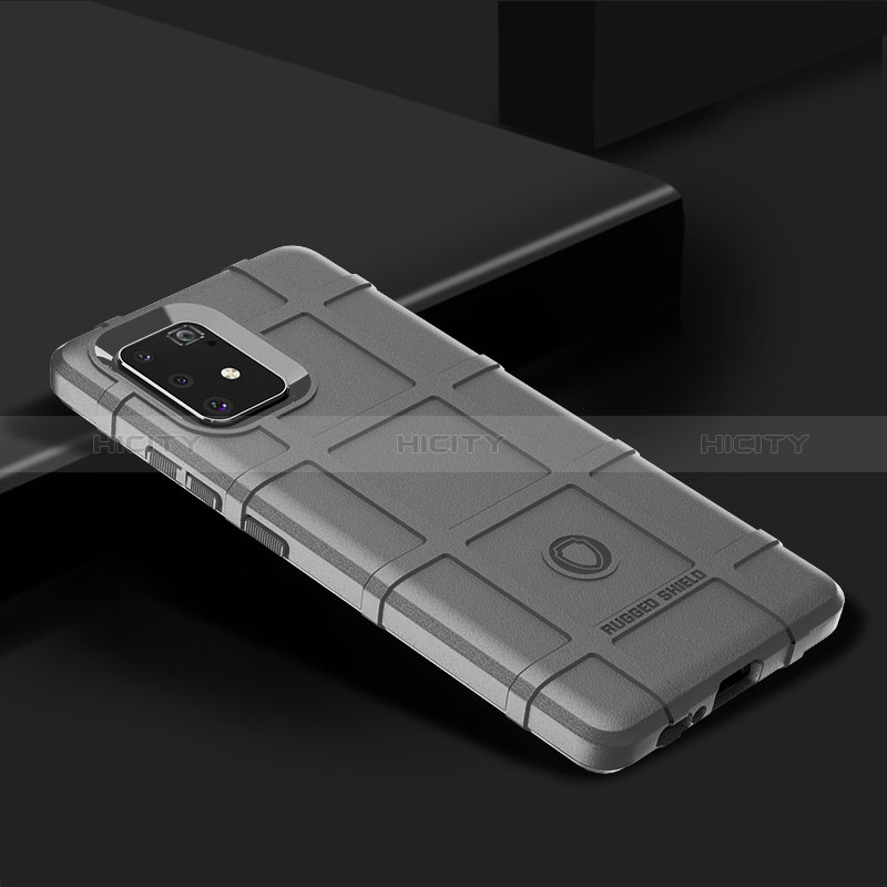 Coque Ultra Fine Silicone Souple 360 Degres Housse Etui J02S pour Samsung Galaxy M80S Gris Plus