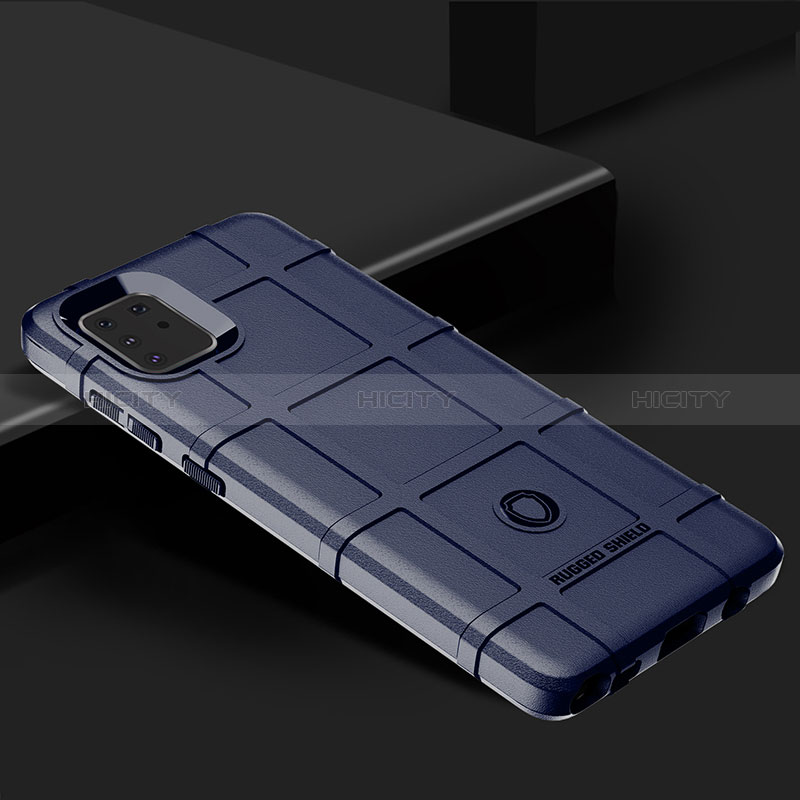 Coque Ultra Fine Silicone Souple 360 Degres Housse Etui J02S pour Samsung Galaxy Note 10 Lite Bleu Plus