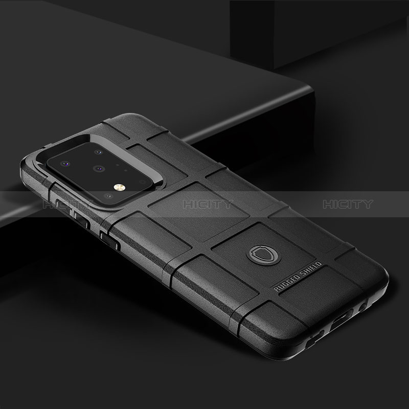 Coque Ultra Fine Silicone Souple 360 Degres Housse Etui J02S pour Samsung Galaxy S20 Ultra 5G Noir Plus