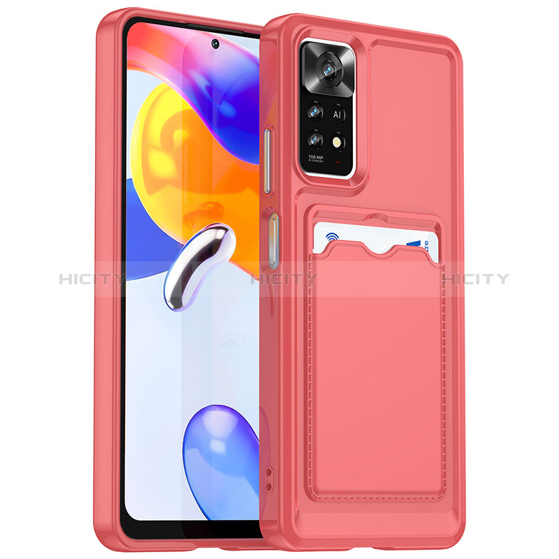 Coque Ultra Fine Silicone Souple 360 Degres Housse Etui J02S pour Xiaomi Mi 11i 5G (2022) Rouge Plus