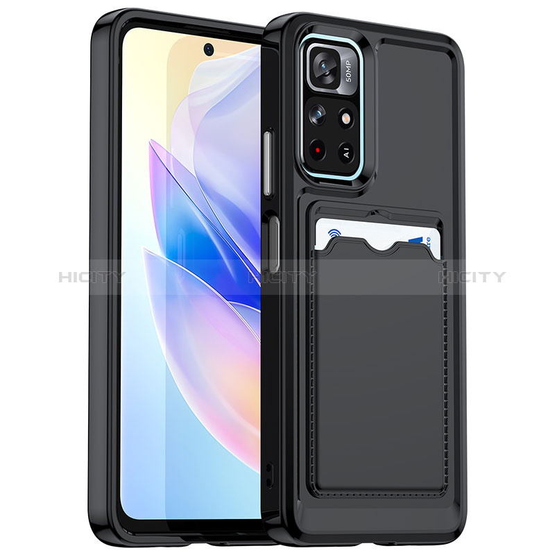 Coque Ultra Fine Silicone Souple 360 Degres Housse Etui J02S pour Xiaomi Poco M4 Pro 5G Noir Plus