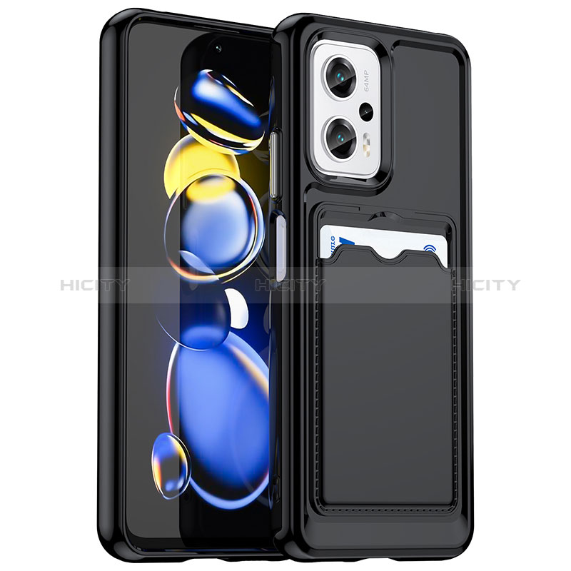 Coque Ultra Fine Silicone Souple 360 Degres Housse Etui J02S pour Xiaomi Poco X4 GT 5G Noir Plus