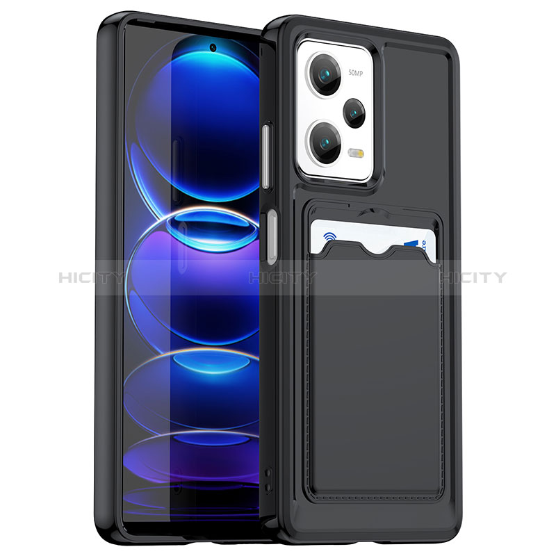 Coque Ultra Fine Silicone Souple 360 Degres Housse Etui J02S pour Xiaomi Poco X5 5G Noir Plus