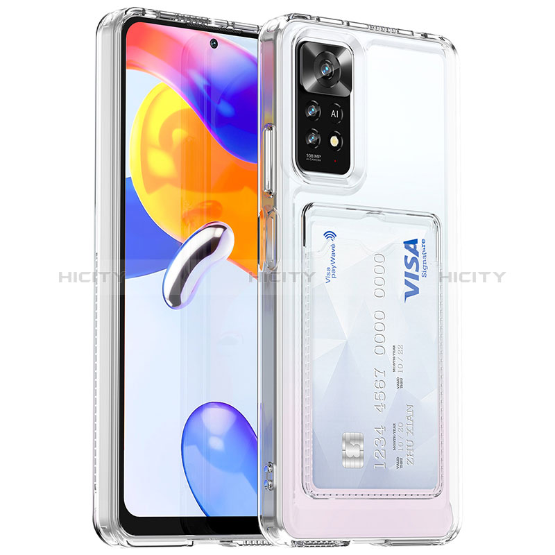 Coque Ultra Fine Silicone Souple 360 Degres Housse Etui J02S pour Xiaomi Redmi Note 11 Pro+ Plus 5G Clair Plus