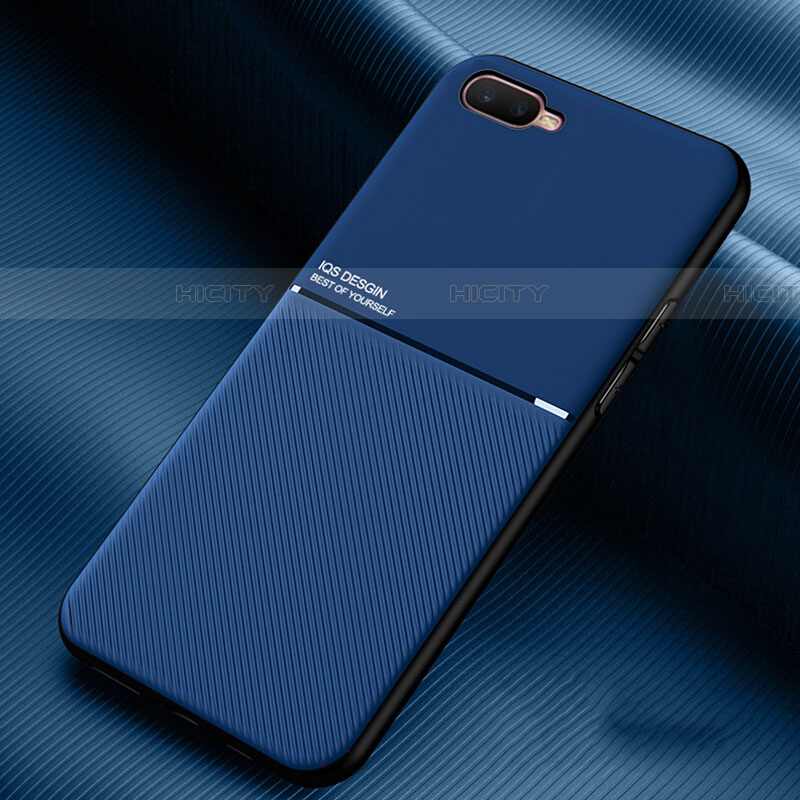 Coque Ultra Fine Silicone Souple 360 Degres Housse Etui L01 pour Oppo RX17 Neo Bleu Plus