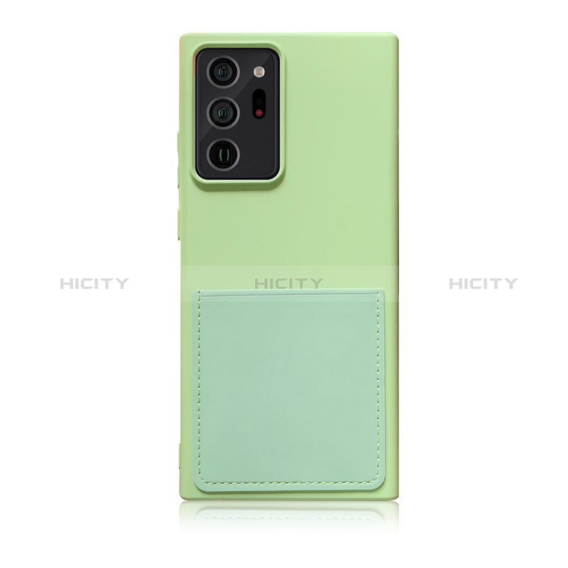 Coque Ultra Fine Silicone Souple 360 Degres Housse Etui MJ1 pour Samsung Galaxy Note 20 Ultra 5G Vert Plus