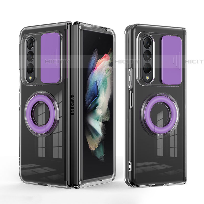 Coque Ultra Fine Silicone Souple 360 Degres Housse Etui MJ1 pour Samsung Galaxy Z Fold4 5G Plus