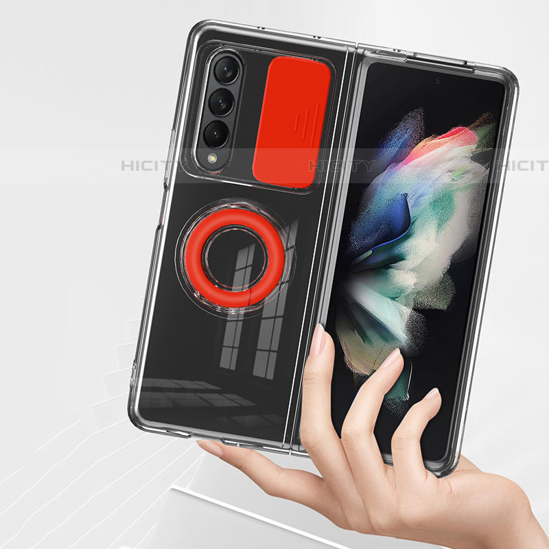 Coque Ultra Fine Silicone Souple 360 Degres Housse Etui MJ1 pour Samsung Galaxy Z Fold4 5G Plus