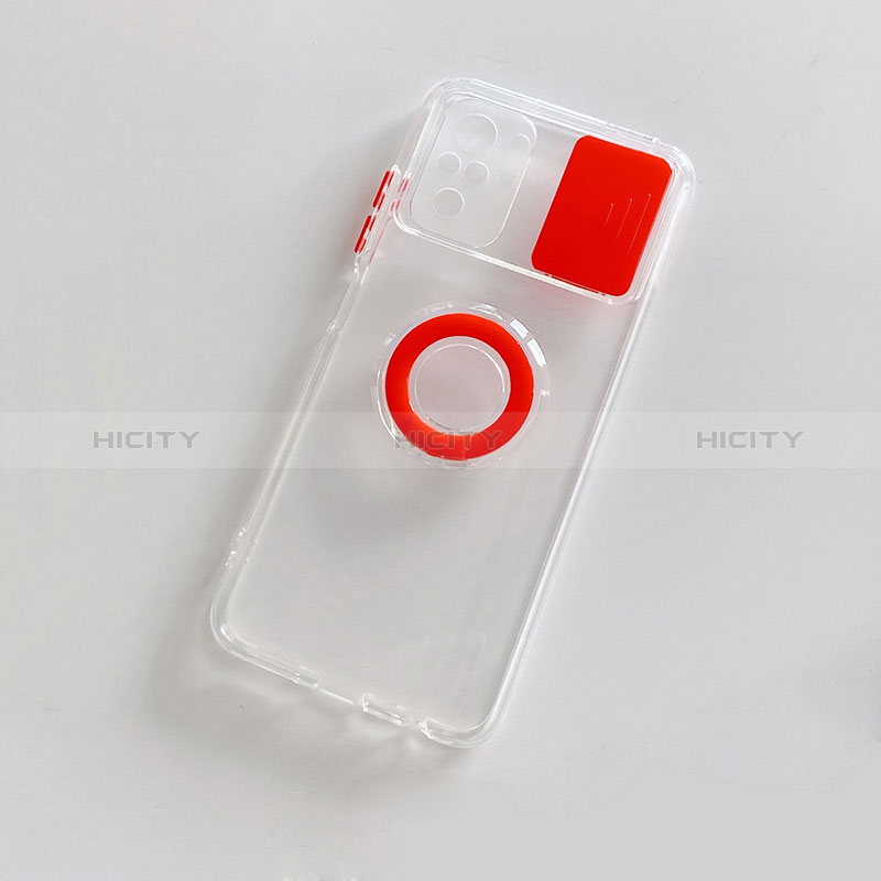 Coque Ultra Fine Silicone Souple 360 Degres Housse Etui MJ1 pour Xiaomi Redmi Note 10 4G Rouge Plus