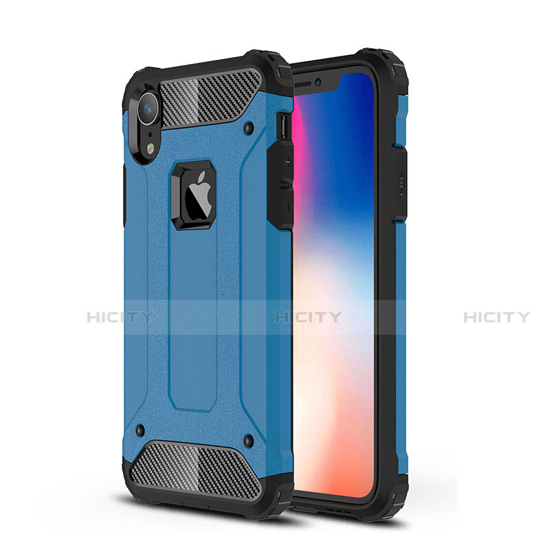 Coque Ultra Fine Silicone Souple 360 Degres Housse Etui pour Apple iPhone XR Bleu Ciel Plus