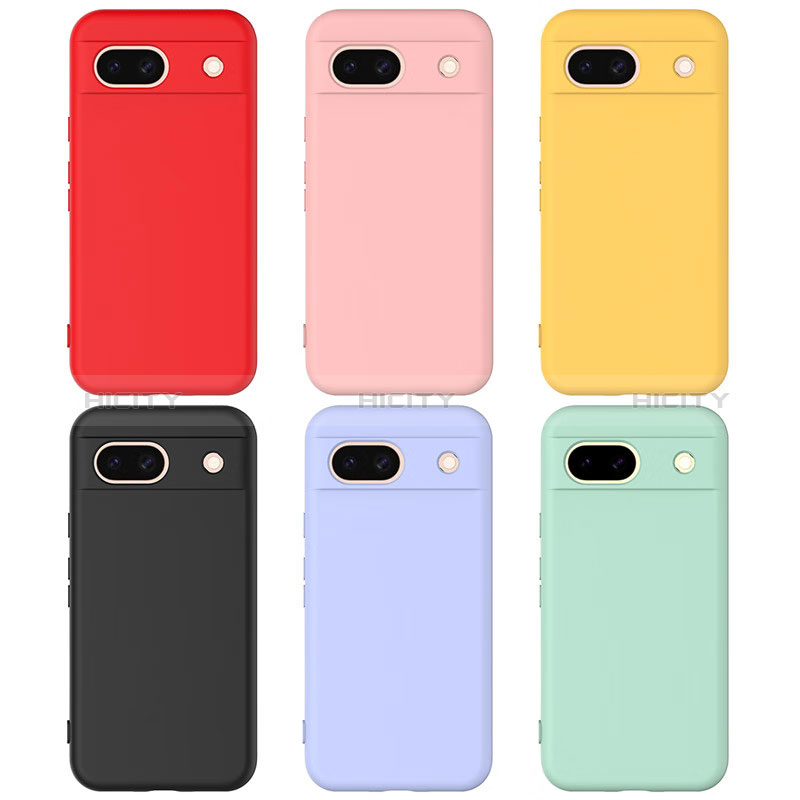 Coque Ultra Fine Silicone Souple 360 Degres Housse Etui pour Google Pixel 8a 5G Plus