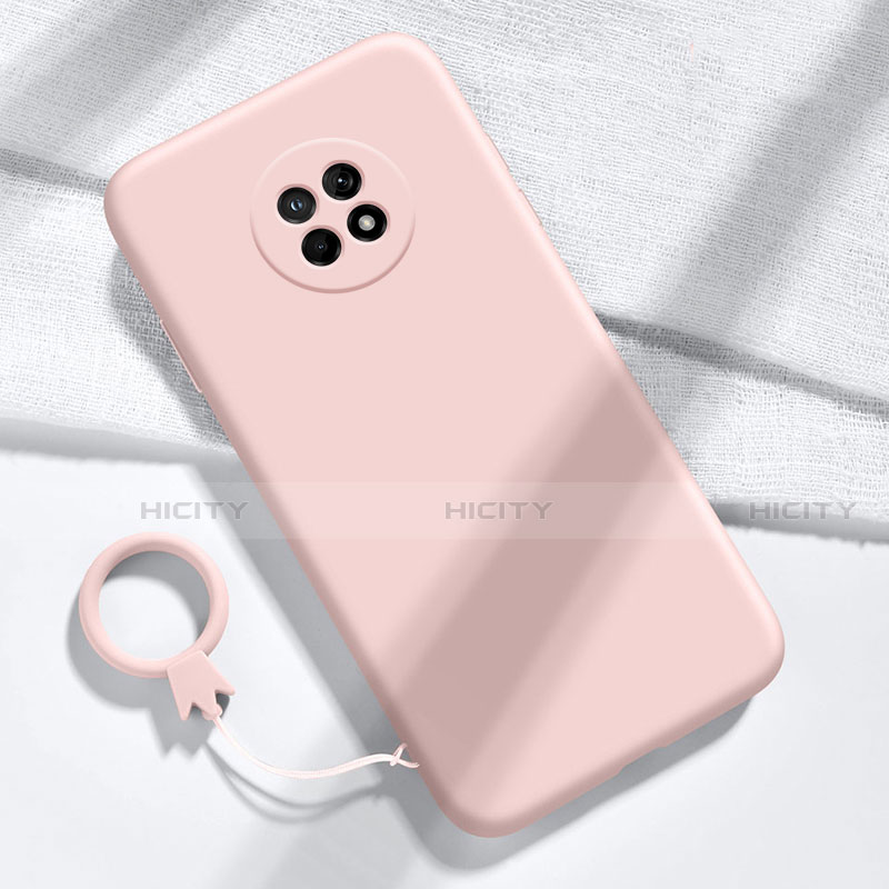 Coque Ultra Fine Silicone Souple 360 Degres Housse Etui pour Huawei Enjoy 20 Plus 5G Rose Plus