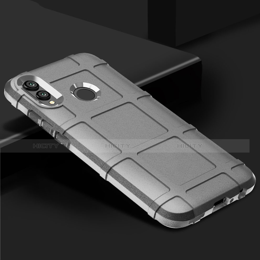 Coque Ultra Fine Silicone Souple 360 Degres Housse Etui pour Huawei Honor 8X Argent Plus