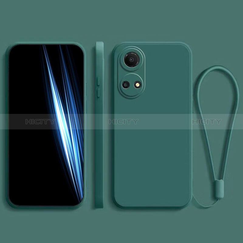 Coque Ultra Fine Silicone Souple 360 Degres Housse Etui pour Huawei Honor X7 Vert Nuit Plus