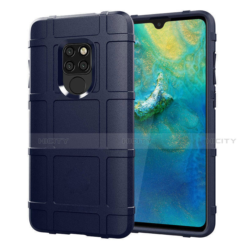 Coque Ultra Fine Silicone Souple 360 Degres Housse Etui pour Huawei Mate 20 Bleu Plus