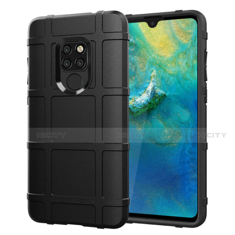 Coque Ultra Fine Silicone Souple 360 Degres Housse Etui pour Huawei Mate 20 Noir Plus