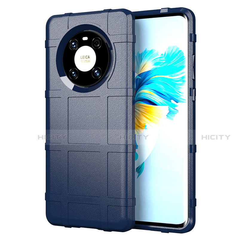 Coque Ultra Fine Silicone Souple 360 Degres Housse Etui pour Huawei Mate 40E 5G Bleu Plus